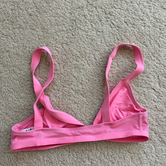 Lspace Pink Ribbed Bikini - Picture 4 of 8